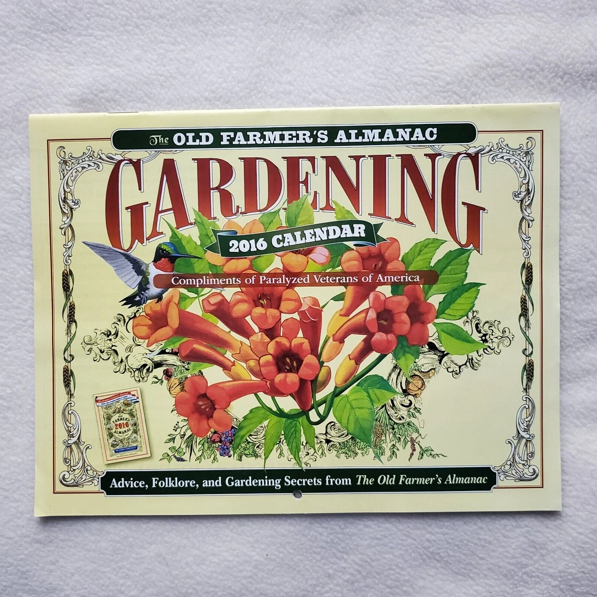 2024 Old Farmers Almanac Gardening Calendar 101/2 X 181/4, 49 OFF