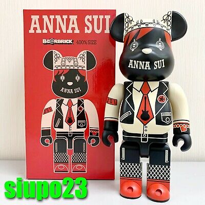 Medicom 400% Bearbrick ~ Anna Sui Be@rbrick Red & Beige Version | eBay