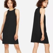 Everlane The Japanese Go Weave High Neck In Black Tank Dress Sz 4