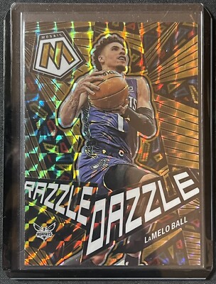 2022-23 Panini Mosaic Lamelo Ball Razzle Dazzle Prizm SSP Case Hit