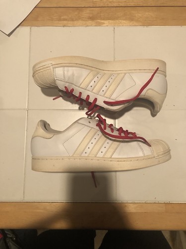 red shell toe adidas shoes