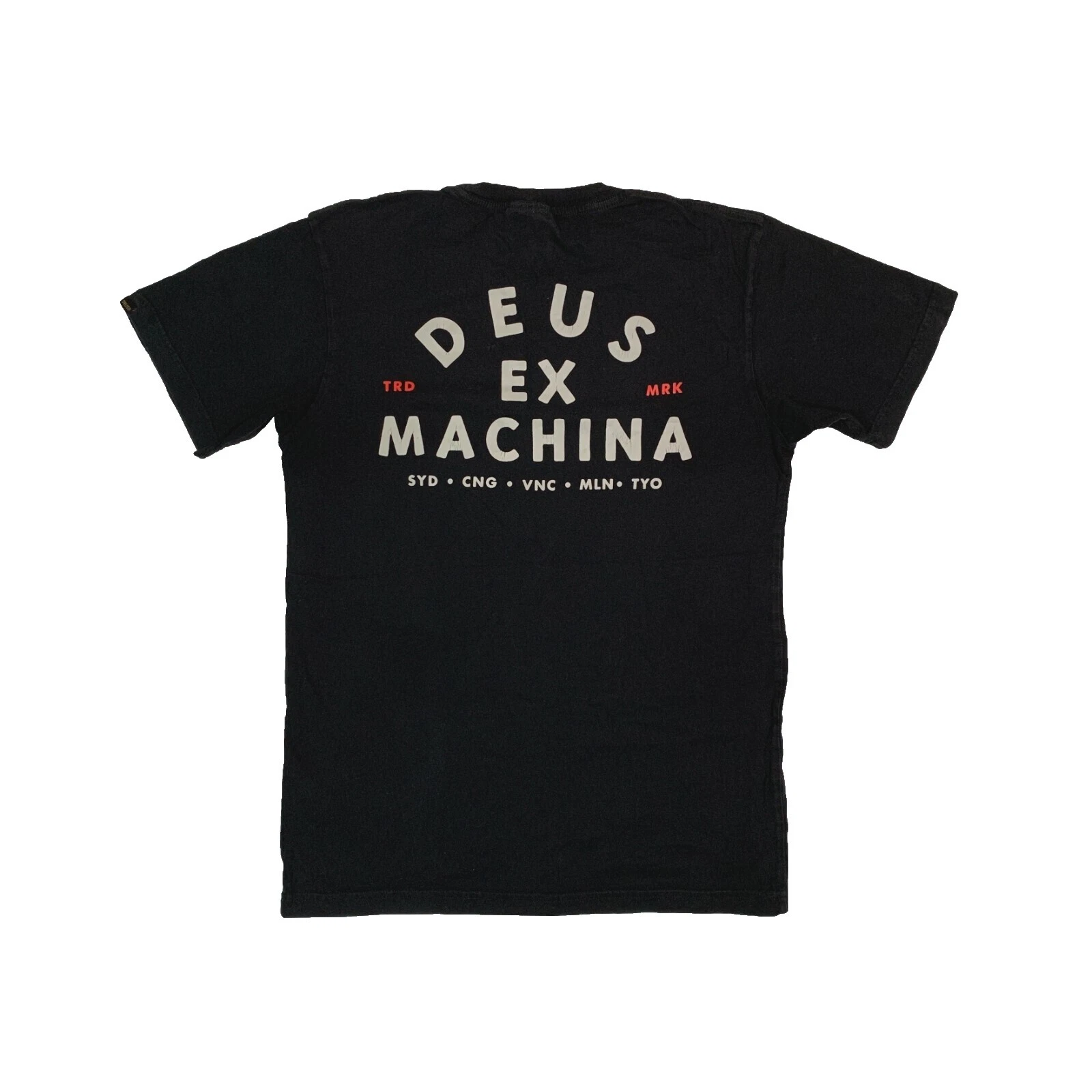 Solid Pattern Deus ex Machina T-Shirts for Men