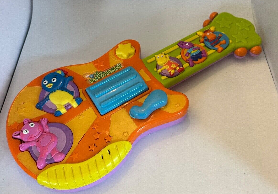 The Backyardigans Musical Singing Guitar Toy 2006 Mattel Nick Jr