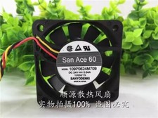 SANYO SAN ACE 60 109P0624M709 6015 DC24V 0.04A 6CM 3-Wire Inverter Cooling Fan