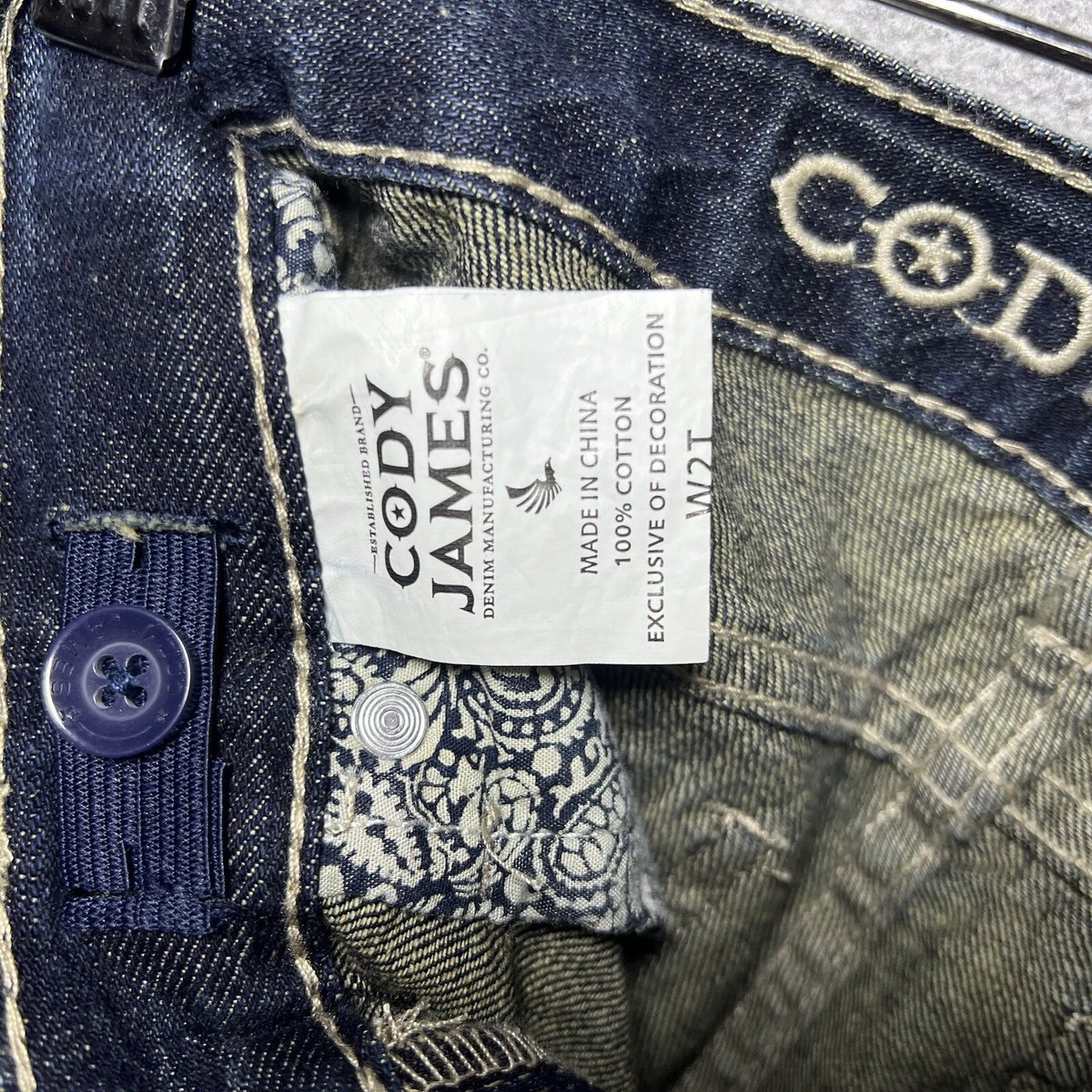 Cody James Toddler Boys' Dark Blast Boot Cut Jeans Sz 2T NWT