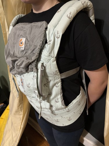 Ergo baby Carrier Sea Skipper Baby Blue And Gray - Picture 2 of 6