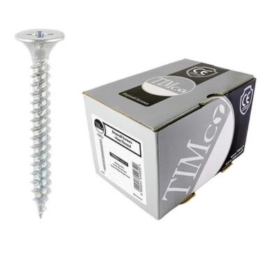 Timco - Drywall Metal Stud Plasterboard Screws - PH - Bugle - Fine Thread - Zinc