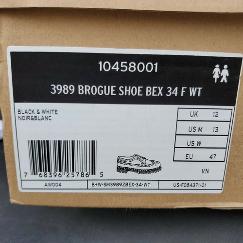 Dr. Martens Men's 3989 BEX Rogue Chunky Black & White Smooth Leather US 13 - 第 7/7 張圖片
