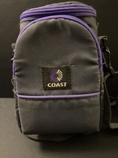 Coast Camera CASE ONLY Bag Storage Carrying Case Small 2 Pocket With Strap