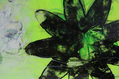Insa Winckler Mischtechik Acrylscheiben abstrakt modern signiert datiert 2006 - Picture 5 of 7