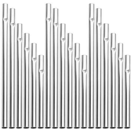 18 Stück Aluminium Windspiel Röhrenzubehör hausgemachte Glockenspiele Kupferrohr - Bild 9 von 12
