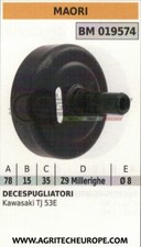 CAMPANA FRIZIONE DECESPUGLIATORE ASTA MAORI MOTORE KAWASAKI TJ53E Ø78