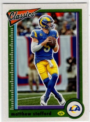 2022 Panini Classics Football Matthew Stafford No. 53 Los Angeles Rams