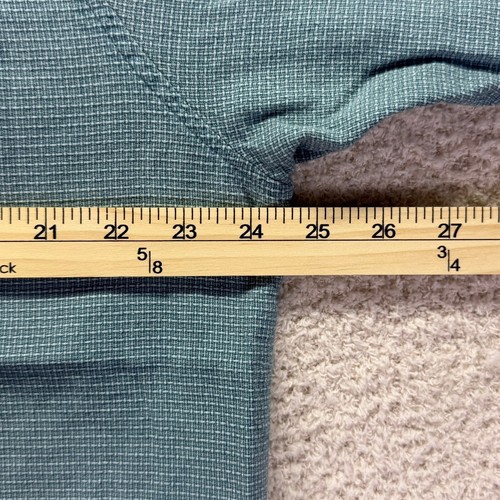 Woolrich Herren Hemd mit Knopfleiste Kurzarm Blau Freizeit Größe L - Bild 4 von 6