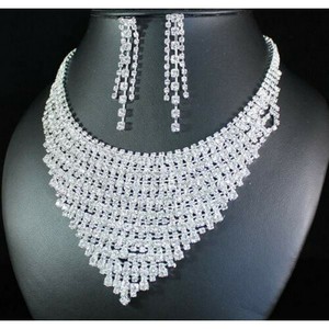 parure mariage argent