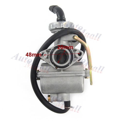 Carburador PZ20 para 50cc 70cc 90cc 110cc 125cc ATV Quad Dirt Pit Bike Go Karts - Imagen 2 de 11