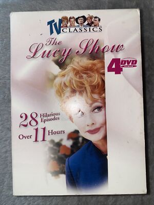 The Lucy Show 4 DVD Boxed Set 28 Funny Episodes TV Classics I Love Lucy - 4 DVDS