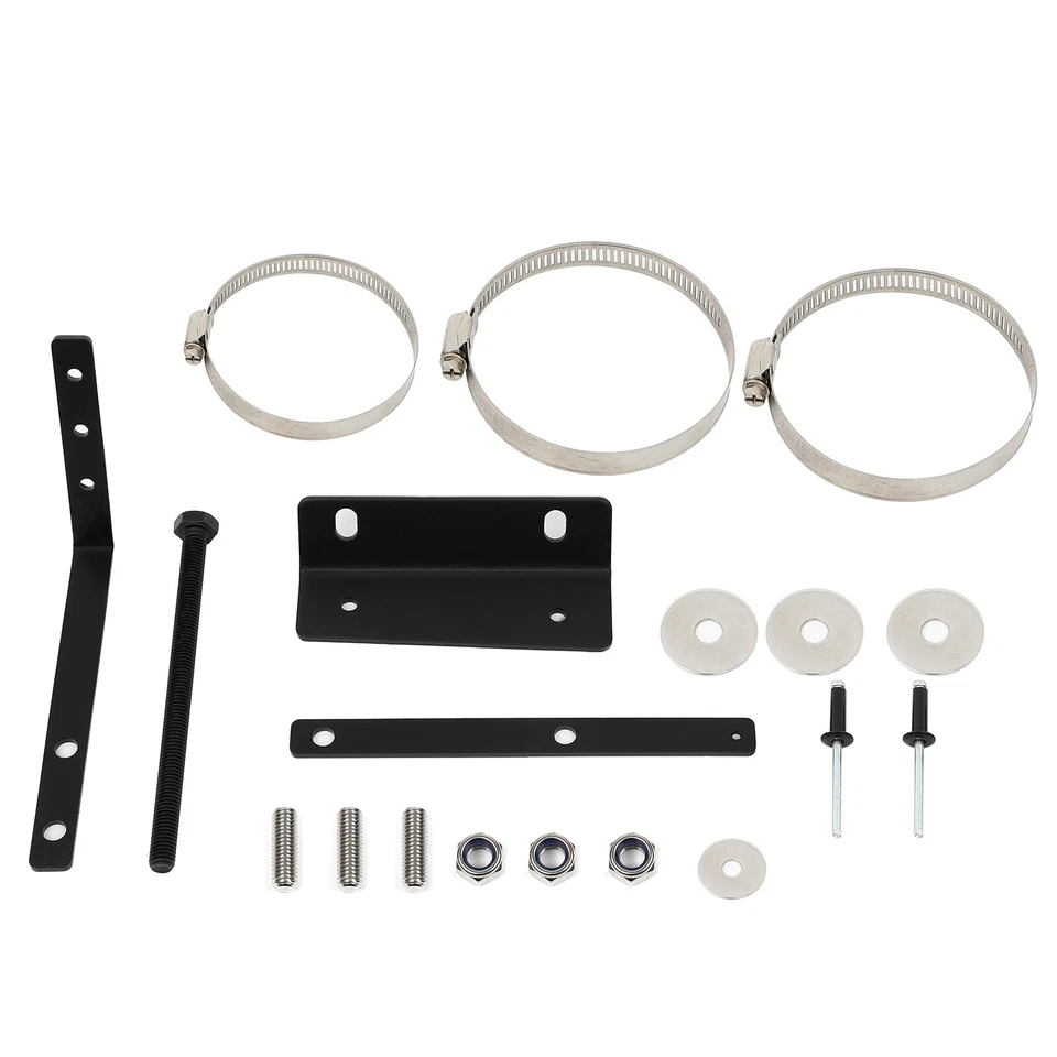 Kits de snorkel de admisión negro izquierdo para Isuzu Jackaroo/Trooper Off Road 1992-2004 Foto 2 de 4