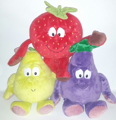 3 Vitamins Peluche Plush Toy Pear Fruit Lidl Goodness Gang