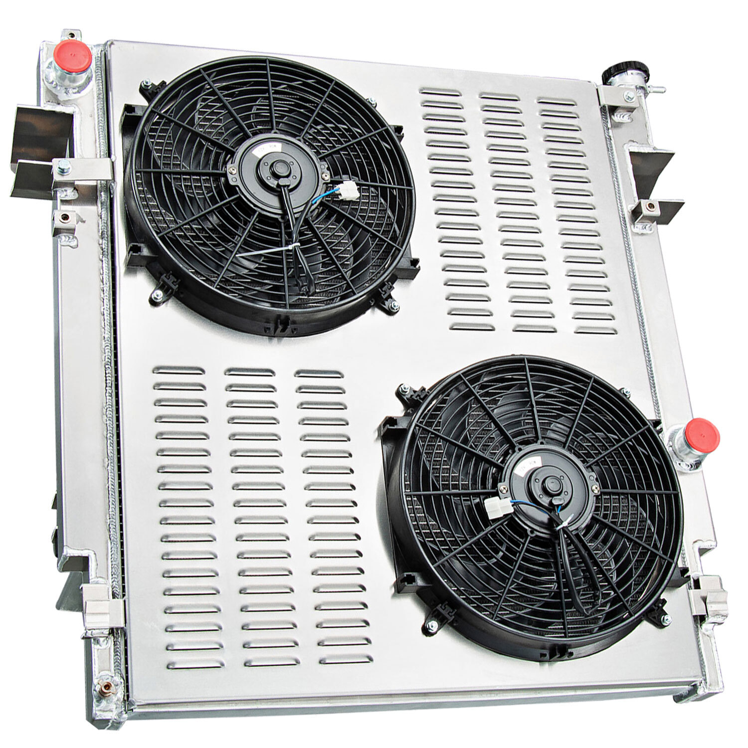 For 10-12 Dodge Ram 2500/3500/4500 Cummin Diesel 6.7L 3Row Radiator+Shroud Fan thumbnail 12