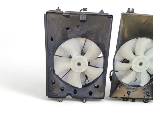 Honda Ridgeline 09-14 A/C Condenser Radiator Cooling Fan w/ Shroud Set, D037, EO - Picture 3 of 7