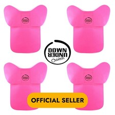 OFFICIAL DOWN UNDER OUTDOORS Very Small Chicken PVC Saddles Pack of 4 