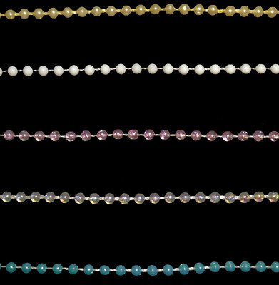 RUNDE PERLEN AN EINER SCHNUR, 2,5 MM, HOCHZEITSDEKORATION, TORTENBORTE, KOSTENLOSER VERSAND KUNST T001