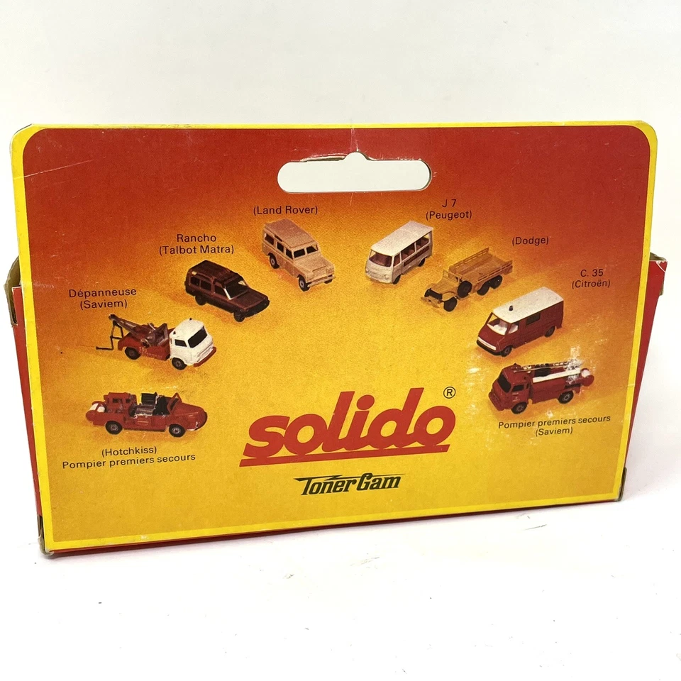Camión de bomberos coleccionable Solido Toner Gam Hotchkiss Pompier Premiers Secours 2000 Foto 2 de 4