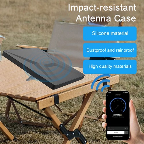 Impact-resistant Antenna Case High-quality Silicone Cover Starlink Mini - Zdjęcie 2 z 13