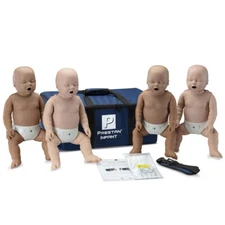 Prestan Infant Manikins 4-Pack, Diversity Pack, Monitors