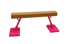 Barbie Gymnast Balance Beam Gymnastics Pink