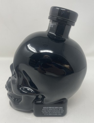 EMPTY Dan Akroyd Crystal Head Vodka Blue Agave 750ML Skull Bottle - Picture 2 of 6