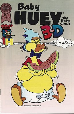 Baby Huey the Baby Giant 3-D No.1 / 1988 Harvey Comics