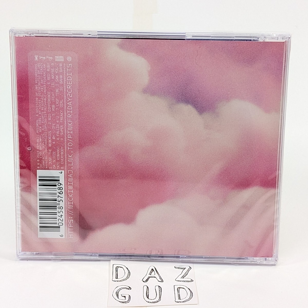 NICKI MINAJ - Pink Friday 2 LE CD with Signed Autographed Art Card
