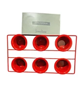 Neiman Marcus Red Classic 6 Cup Popover Pan