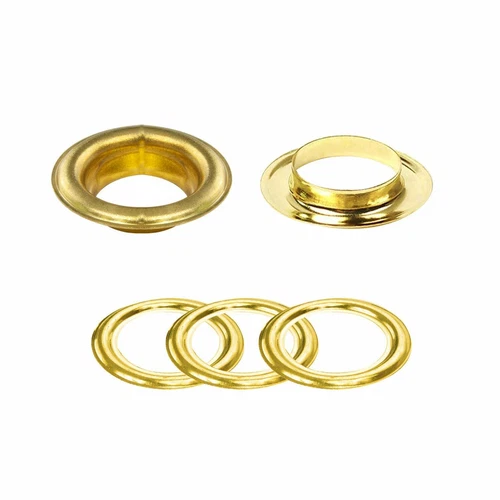 Ojales grandes de metal y latón de 30 mm 40 mm oro plata bronce ojales con arandela - Imagen 12 de 29