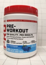 GNC Pro Performance Pre-workout Blue Raspberry 30 Servings EXP 01/2027