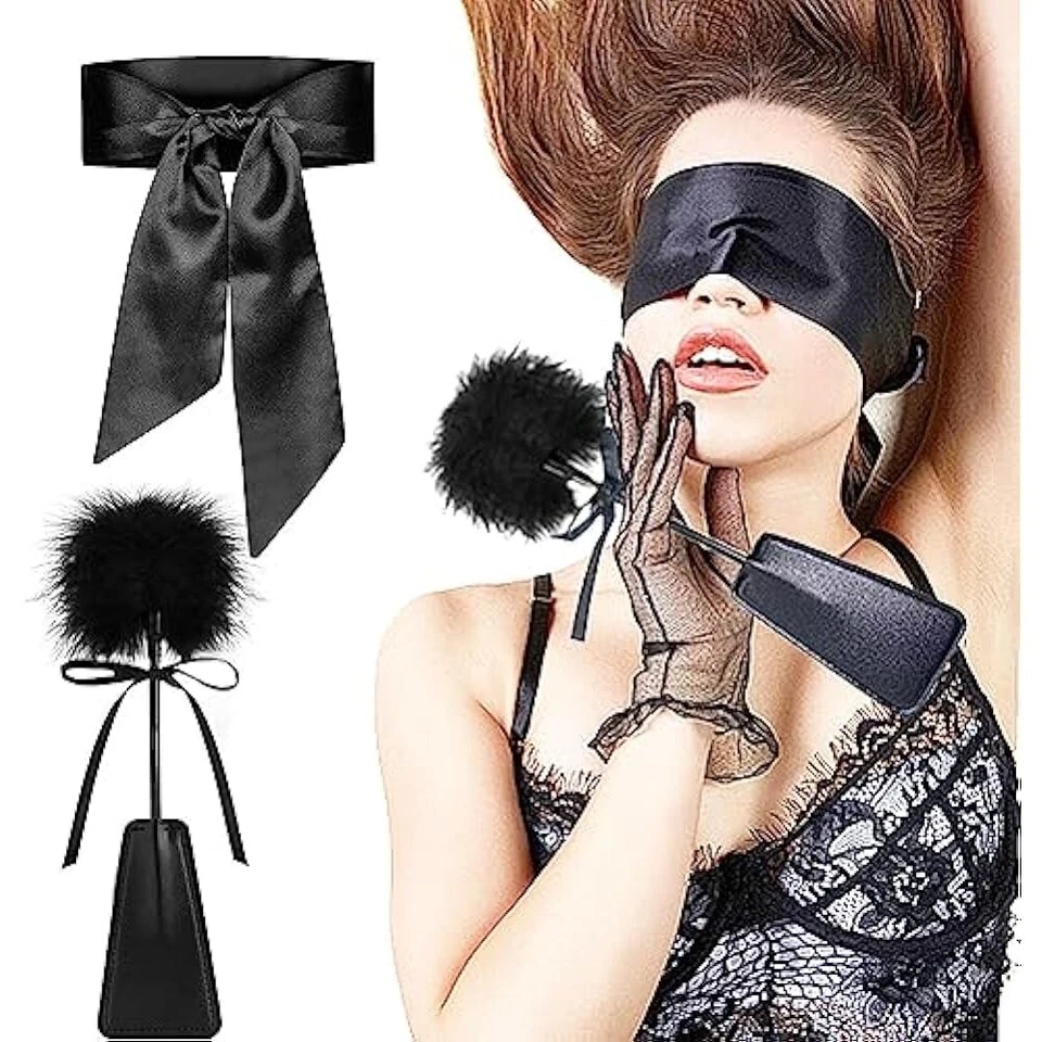 Sex Bondage Restraints BDSM Toys, Sex Straps Bondage Cuffs Blindfold for couple - Image 2 of 4