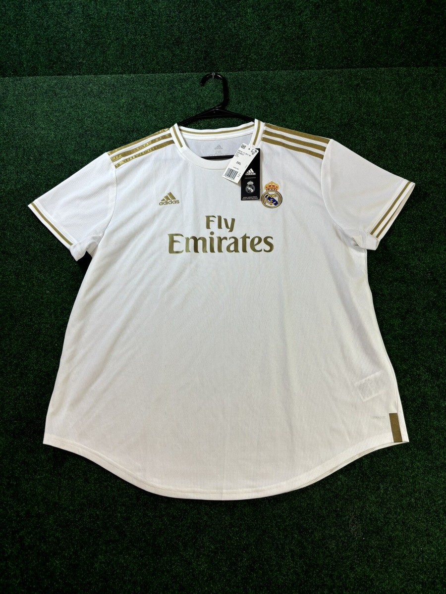 Real Madrid Jersey Women's 2019/20 Home Size 2XL Jersey