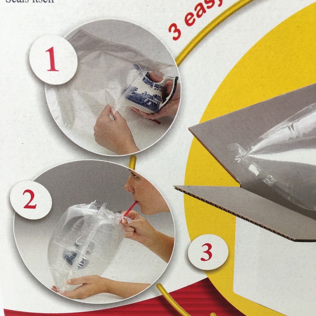 3M Inflata-Pak Air Cushion Packaging Lot of 3 Medium Small NEW | eBay