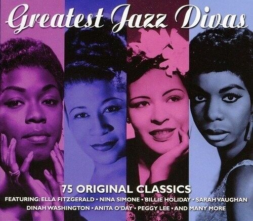 GREATEST JAZZ DIVAS 3CD NEW Ella Fitzgerald Nina Simone Billie Holiday Peggy Lee