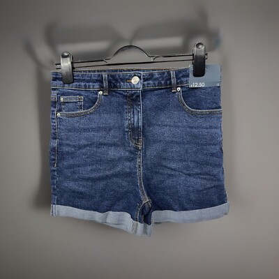 Matalan Thick Denim Jeans Shirts Size 12 Bnwt Cotton Stretch Casablanca 
