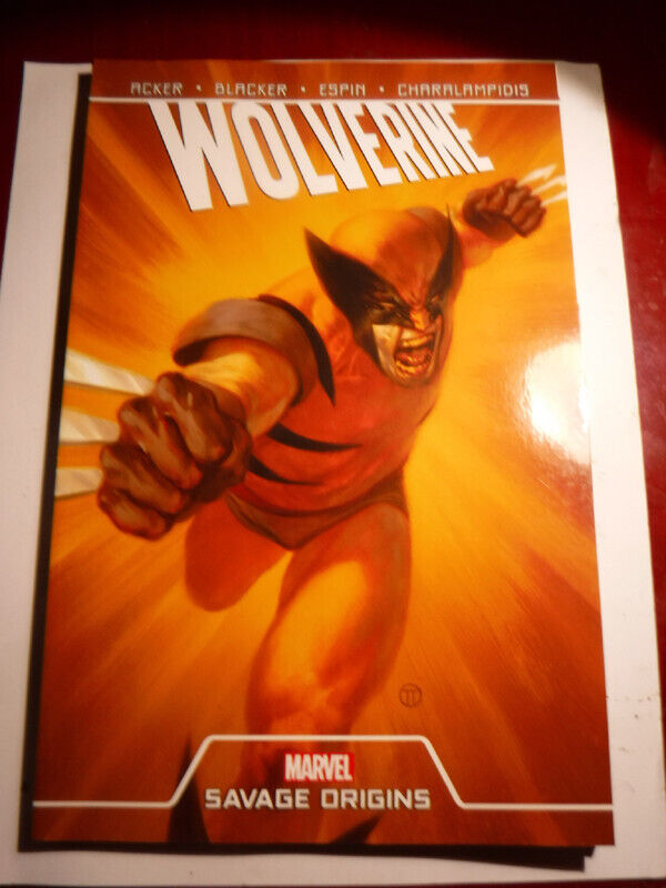 New Marvel Comics Wolverine Savage Origins Book
