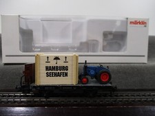 Märklin H0 46843 Güterwagen Flachwagen mit Bremserhaus 564 959 in OVP