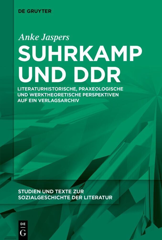 Thumbnail - Anke Jaspers | Suhrkamp Und Ddr | Buch | Deutsch (2022) | Xv | De