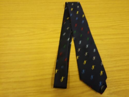 Blue M&S Multicoloured Footballer Casual Shirt Tie. - Picture 1 of 3
