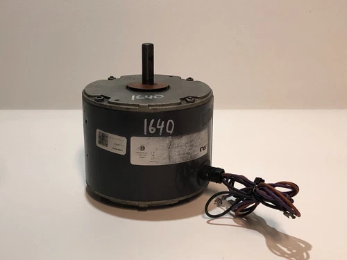 Emerson FAN MOTOR K55HXPEW-1418, 1/8HP, D156743P01, 200/230V, 0.74A, 825RPM