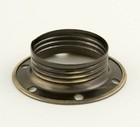 Antique Brass Shade Ring - SES E14 Light Bulb Lamp holders Threaded sleeve 27mm