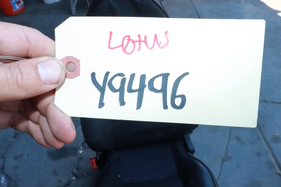 1992 LOTUS ELAN DRIVER LEFT FRONT LEATHER SEAT BUCKET Y9496 Foto 2 de 4