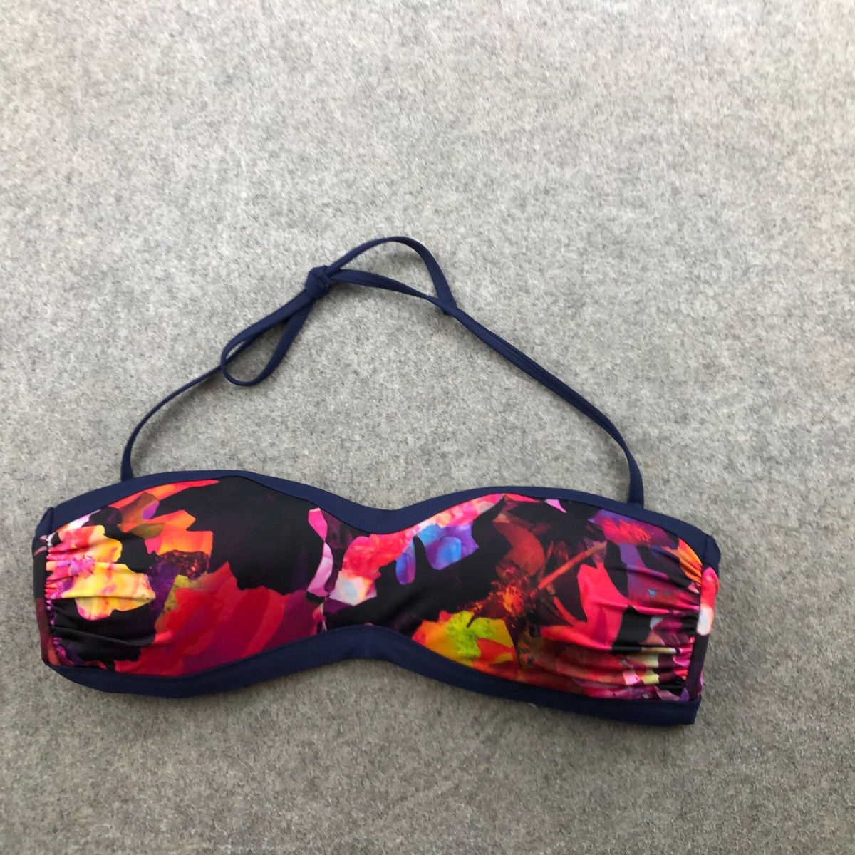 Athleta Bikini Top Womens XL Red Mystique Tie Dye Swimsuit Bra | eBay